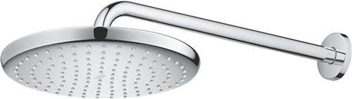 GROHE Tempesta hoofddouche met wandarm 25cm 1 straalsoort chroom