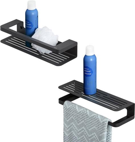 Tiger Caddy - Douchemand of Handdoekrek 35 cm - Zwart