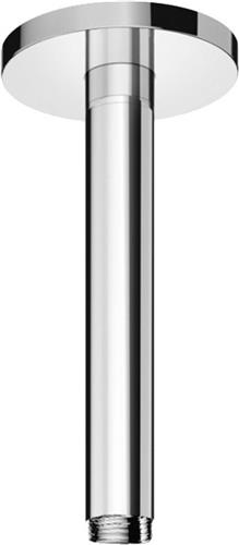 Hotbath Cobber plafondbuis rond 15cm geborsteld messing