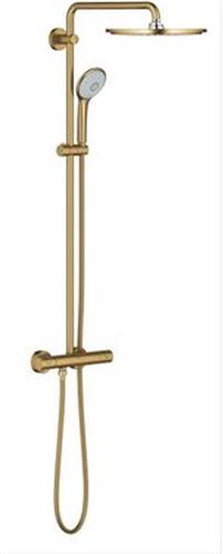 GROHE Euphoria XXL 310 Regendouche - Ã¸ 31 cm - Met thermostaatkraan - Cool sunrise geborsteld (mat goud) - 26075GN0