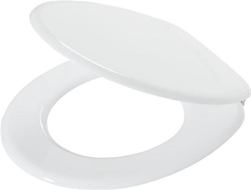 Tiger Oregon - WC bril met deksel - Toiletbril - MDF - Wit