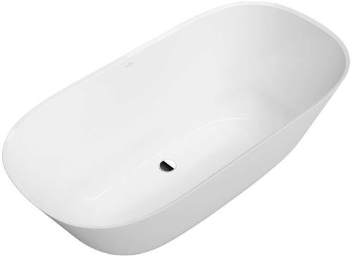Villeroy & Boch Theano - Bad 175x80 cm, Quaryl, wit UBQ175ANH7F200V-01