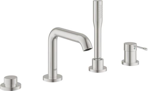 GROHE Essence New Viergats Badrandcombinatie - SuperSteel