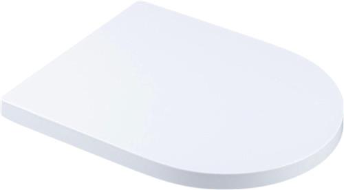 Saniclass Universo closetzitting - softclose - quickrelease - duroplast - 46x36cm - 35mm - mat wit