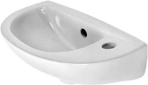 Plieger Compact fontein 42x22cm wit