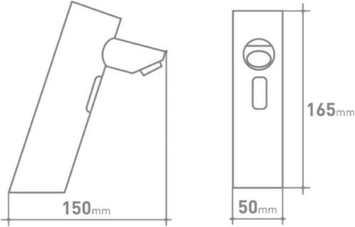 GO by Van Marcke O Matic infraroodkraan inclusief flexibels en fixatieset