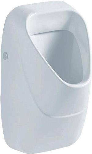 Geberit 300 urinoir met achterinlaat 34x34cm inclusief KeraTect wit