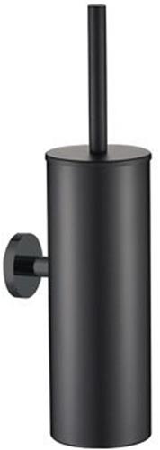 Plieger Vigo Toiletborstelhouder  Wandbevestiging  38 cm  10 jaar garantie  Mat zwart