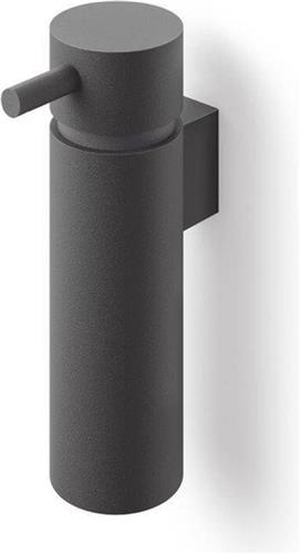 Zack Manola wand lotiondispenser 5x16.5cm RVS zwart