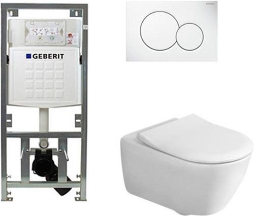 Villeroy & Boch Subway 2.0 toiletset  Wc  Hangtoilet - Wit