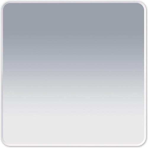 Saniclass Retro Line Square Spiegel  Wandspiegel  Vierkant  Afgerond frame  80x80 cm - Mat wit