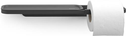 Brabantia MindSet WC Rolhouder - met Plankje - Hangend - Mineral Infinite Grey
