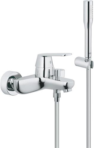 GROHE Eurosmart Cosmopolitan Badkraan - Met badset - 15 cm hartafstand