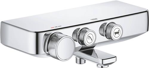 GROHE Grohtherm Smartcontrol Thermostatische Badkraan - 15cm - chroom - 34718000
