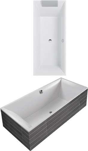 Villeroy & Boch Badkuip Squaro Slimline