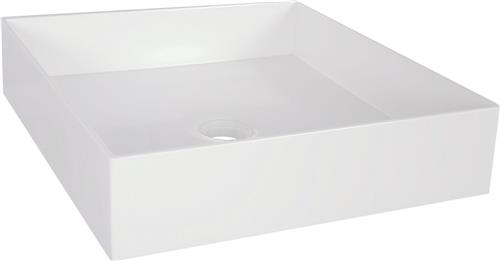 Differnz Jura - Waskom polybeton - Vierkant - 42 x 42 x 10 cm