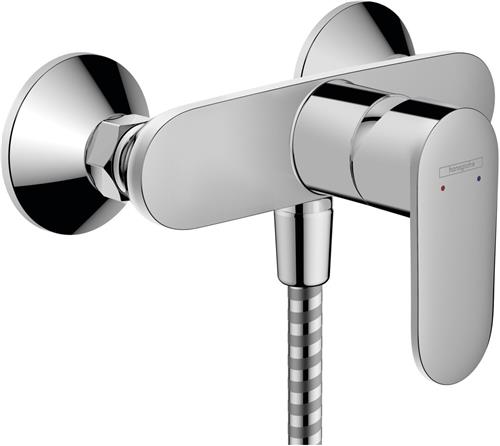 Hansgrohe Vernis douchekraan met hendel chroom