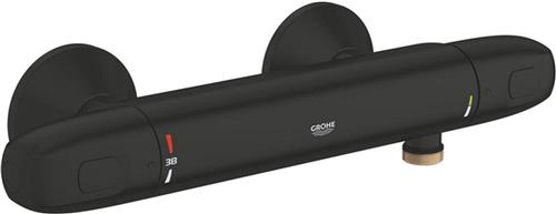 Grohe Grohtherm 1000 douchemengkraan thermostatisch cooltouch matt black