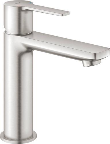 GROHE Lineare Wastafelkraan S - Lage uitloop - Supersteel