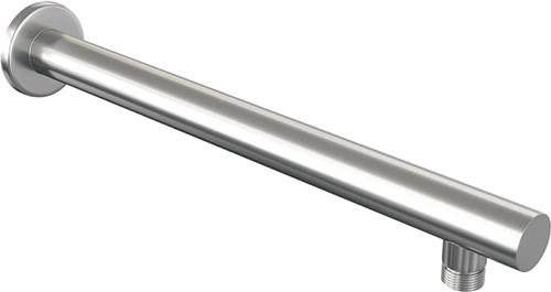 Brauer Brushed Edition Wandarm - recht - 40cm - PVD - geborsteld RVS