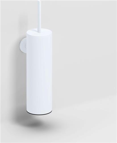 Clou Flat toiletborstelgarnituur 8x35cm wandmodel Wit mat