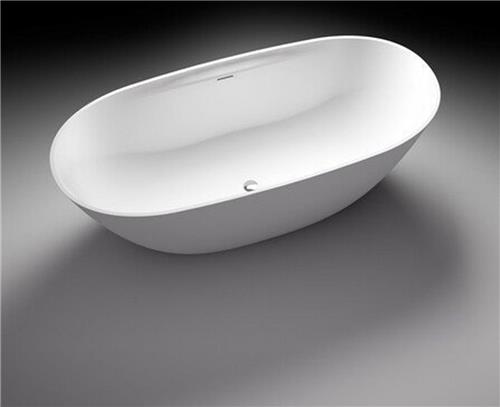 Nemo Stock Bello Style vrijstaand bad 177.5x80x56.5cm solid surface wit mat