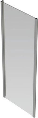 GO by Van Marcke Belo vaste wand 80x190cm 6mm easy clean glas profielen aluminium verchroomd regelbaar 76.5-79cm