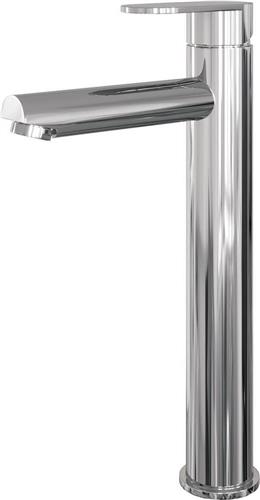 Brauer Chrome Edition Wastafelmengkraan opbouw - hoog - model C - chroom
