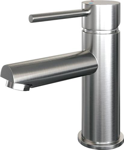 Brauer Brushed Edition wastafelkraan - hendel 1 - geborsteld nikkel PVD