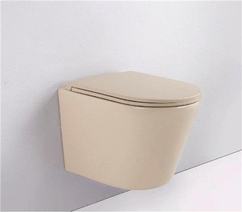 QeramiQ Dely Zitting - softclose - quickrelease - slim - mat beige
