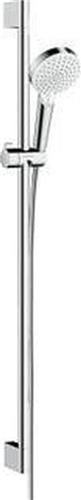 Hansgrohe Ecostat 1001cl thermostaat met stang 90cmm crometta vario handdouche wit chroom