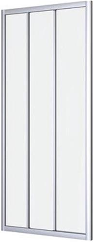 Nemo Start Profi schuifdeur - 86x195cm - inbouwmaat 86-90cm - helder veiligheidsglas 5mm