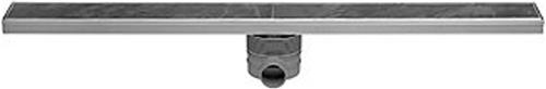 Easy Drain Tegeldrain tegelgoot met zijuitloop 50mm 9.8X140CM met 30/35/50cm waterslot