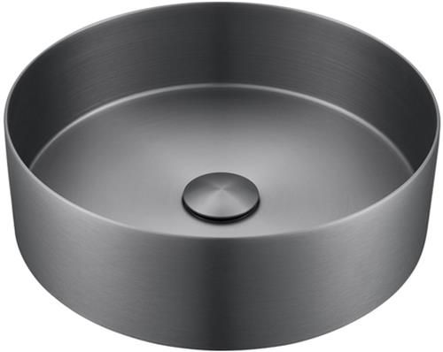Saniclass ONE Waskom - 36x36x11cm - RVS - Gunmetal
