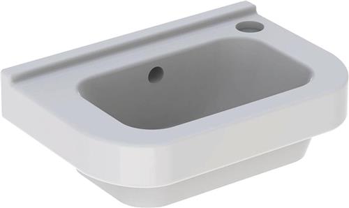 Geberit 300 Basic fontein met kraangat rechts met overloop 36x25x15cm wit