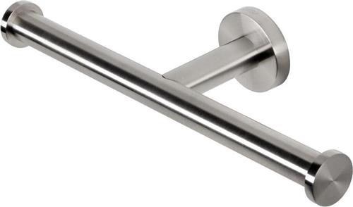 Geesa Nemox Toiletrolhouder zonder klep dubbel - RVS geborsteld