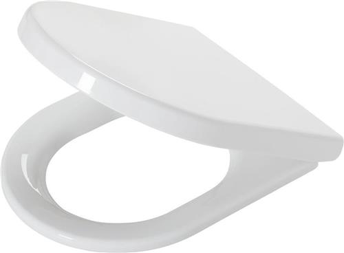 Tiger Stax - WC bril - Toiletbril met deksel - Soft Close - Easy Clean functie - Thermoplast - Wit