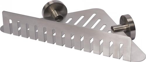 Haceka Kosmos hoekplanchet flaconhouder 29.7x24.1x7.6cm mat chroom