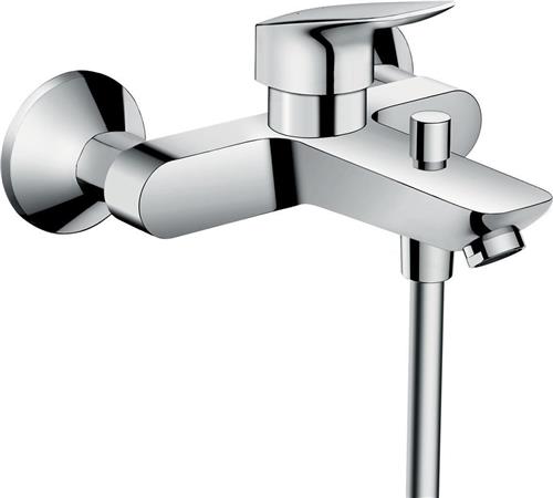 Hansgrohe logis  badmengkraan - opbouw - ééngreeps - chroom
