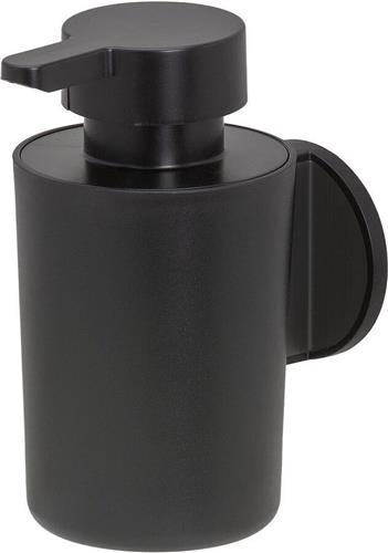 Tiger Tune - Zeepdispenser 180 ml - Zonder boren - Zelfklevend 3M tape - Zwart metaal geborsteld / Zwart