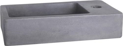 Differnz Force Fontein - Beton donkergrijs - 40 x 22 x 8 cm