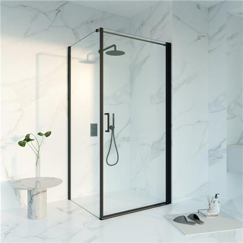 Fortifura Galeria Douchecabine - 90x90x200 - Profiel - veiligheidsglas - anti kalk - mat zwart