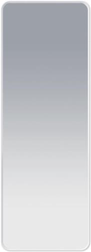 Saniclass Retro Line Rectangle Spiegel - 140x50cm - Rechthoek - Afgerond frame - Mat wit