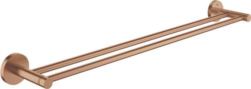 GROHE Essentials Handdoekhouder - 60cm - dubbel - brushed warm sunset