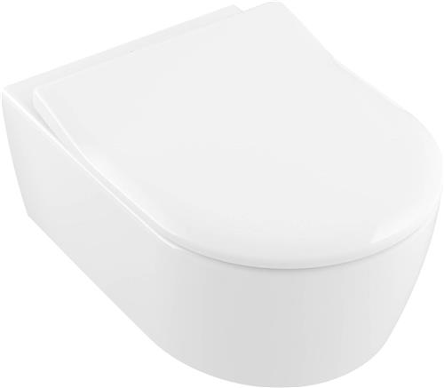Villeroy & Boch Avento pack wandcloset - directflush diepspoel met zitting - wit