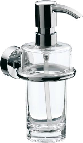 Emco Rondo 2 zeepdispenser met flacon chroom