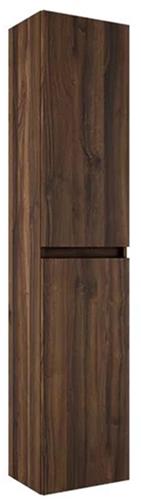 Adema Chaci Hoge Kast - 140x35x27cm - 2 deuren - noten