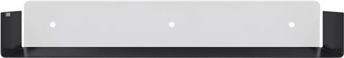 Looox Shelf C inbouwplanchet - 80x10cm - zwart mat