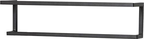 Sealskin Carré - Handdoekrek 48 cm - Zwart