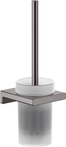 hansgrohe AddStoris closetborstelgarnituur wandmontage Brushed Black Chrome
